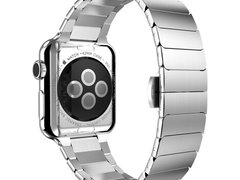 Curea iUni compatibila cu Apple Watch 1/2/3/4/5/6/7, 38mm, Link Bracelet, Otel Inoxidabil, Silver